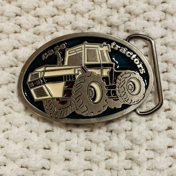 Accessories Vintage Case Tractors Belt Buckle And Ford Belt Buckle